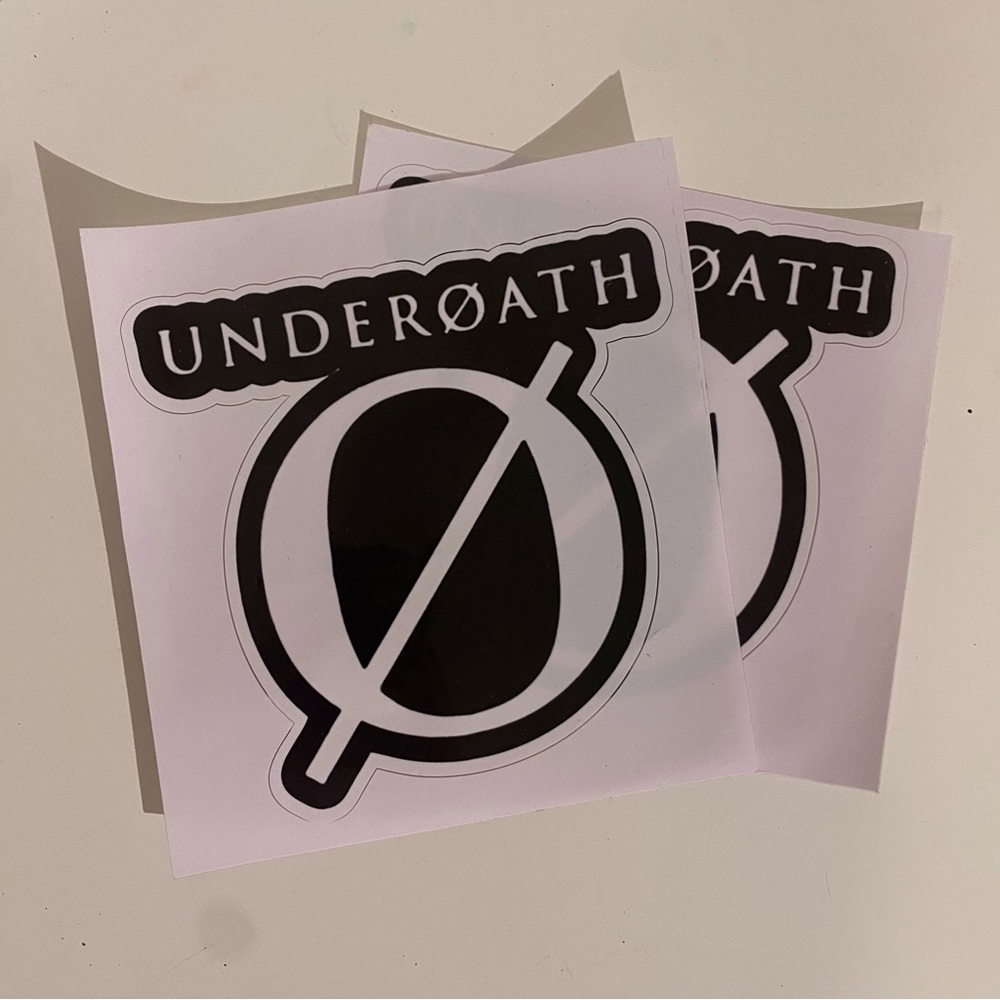Underoath Sticker - 1 LEFT ($5 each)